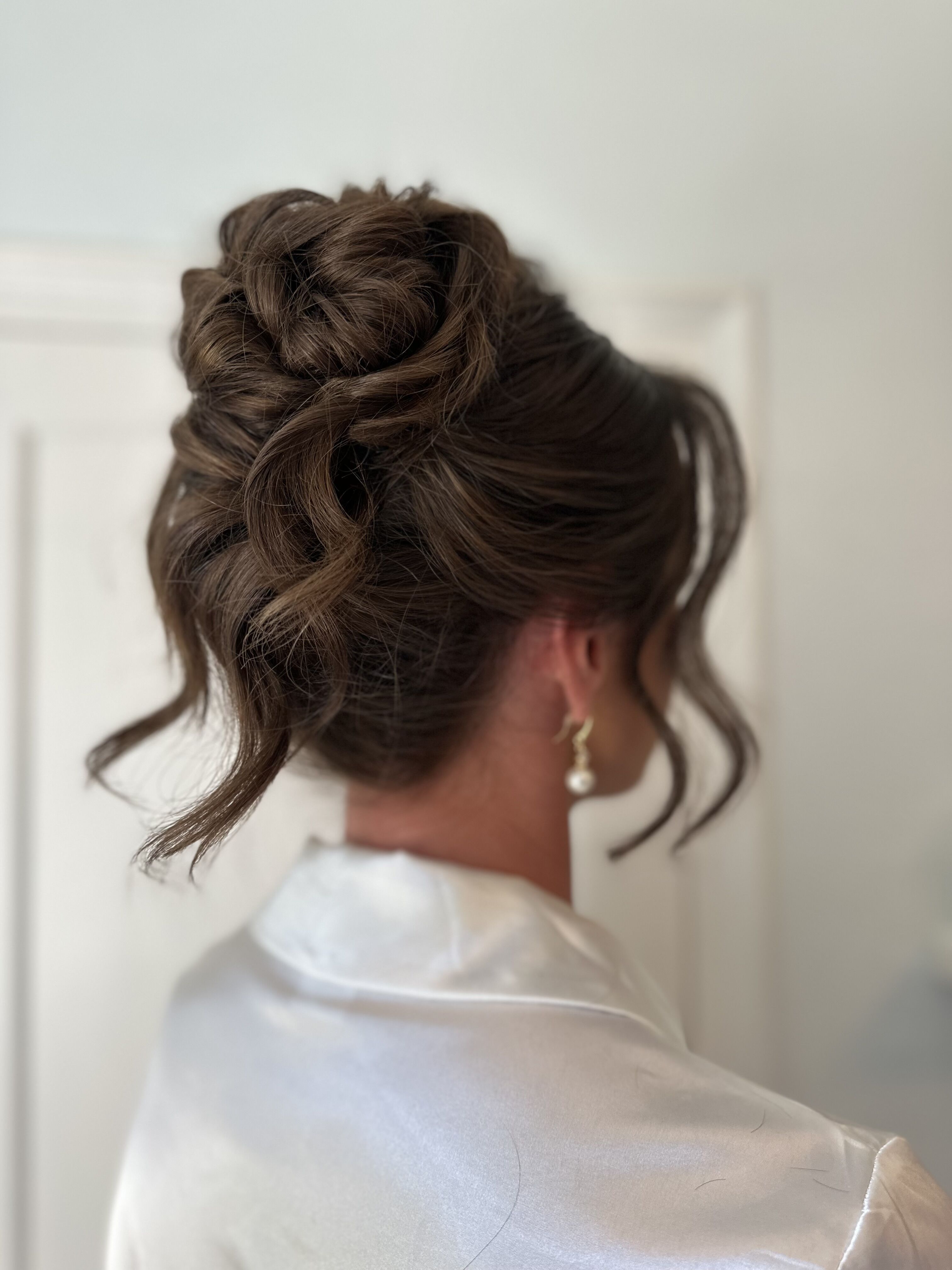 Wedding hair & makeup by The Braided Blondie in Boston, GA