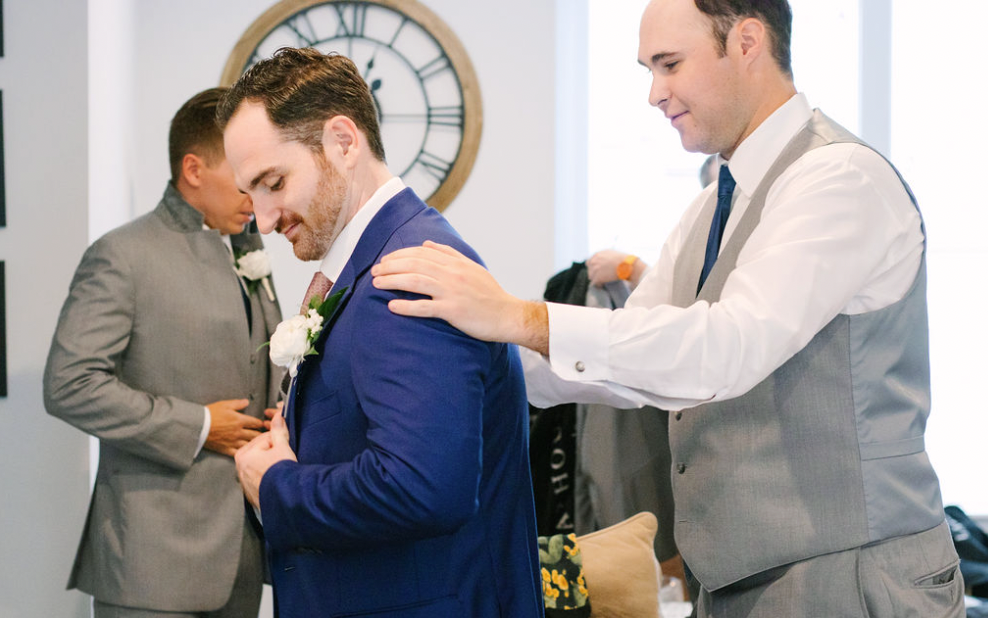 Wedding hair & makeup by Shear Movement Barbershop in Ruckersville, VA