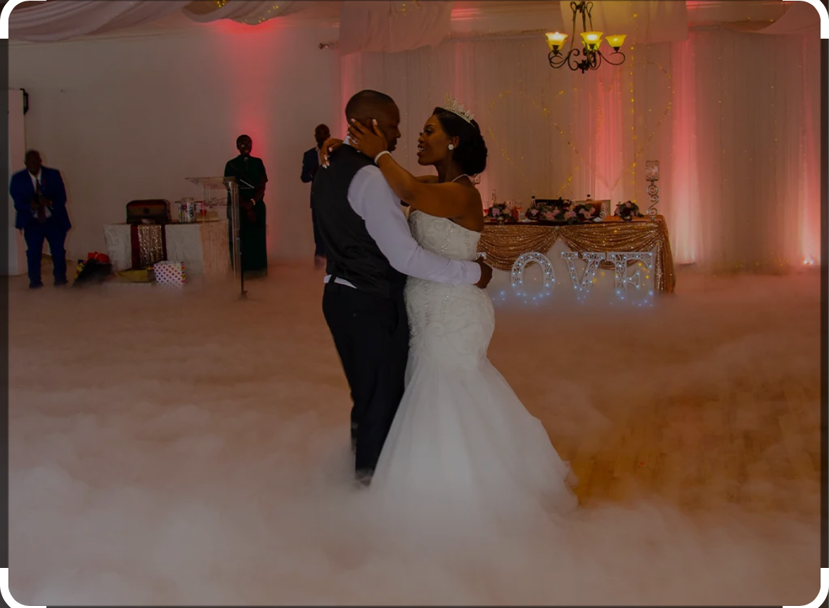 Wedding rentals by DC Fog and Haze in Washington, DC