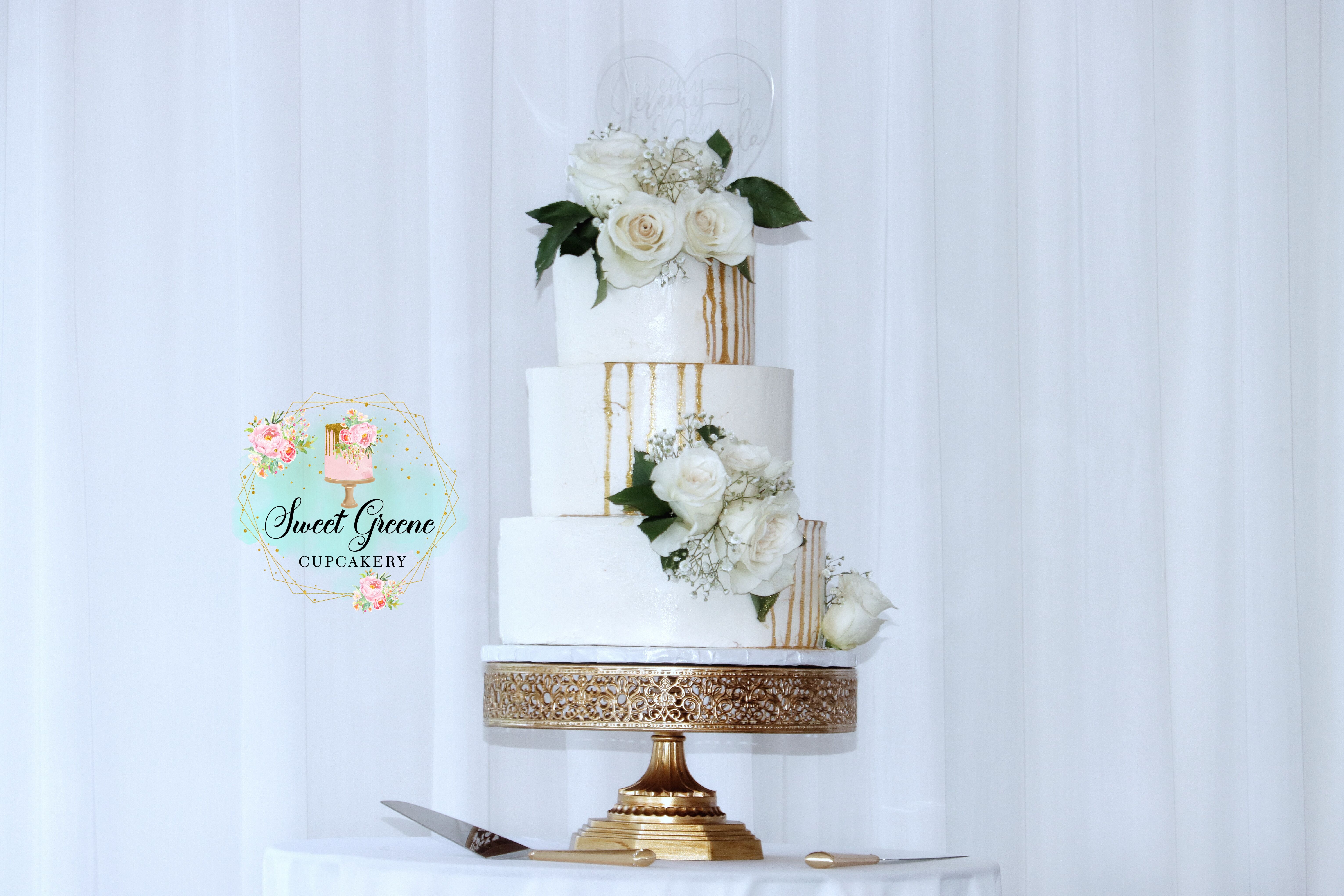 Wedding bakery by Sweet Greene Cupcakery, LLC in Alexandria, VA