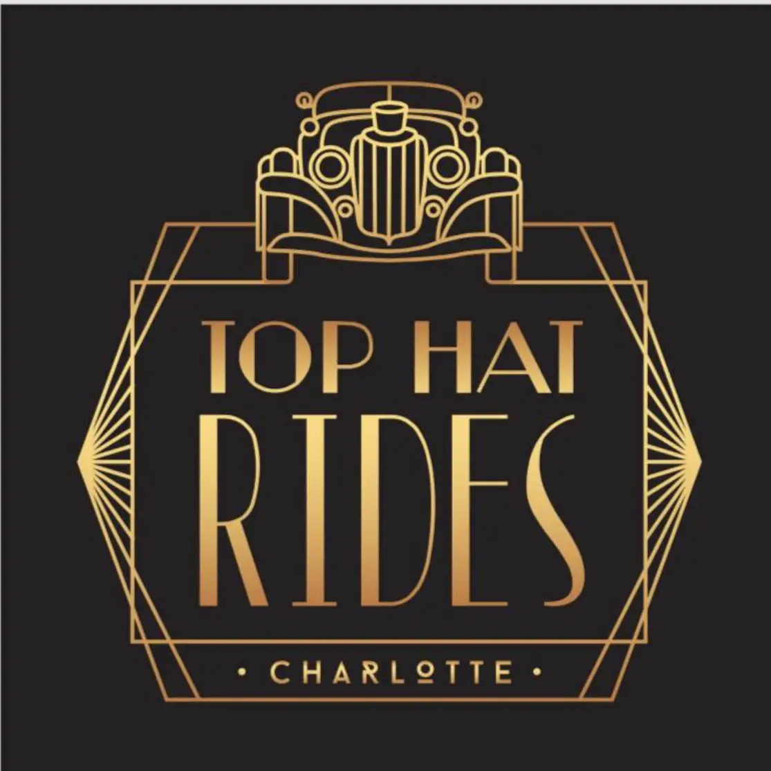 Wedding transportation by Top Hat Rides in Winston-salem, NC