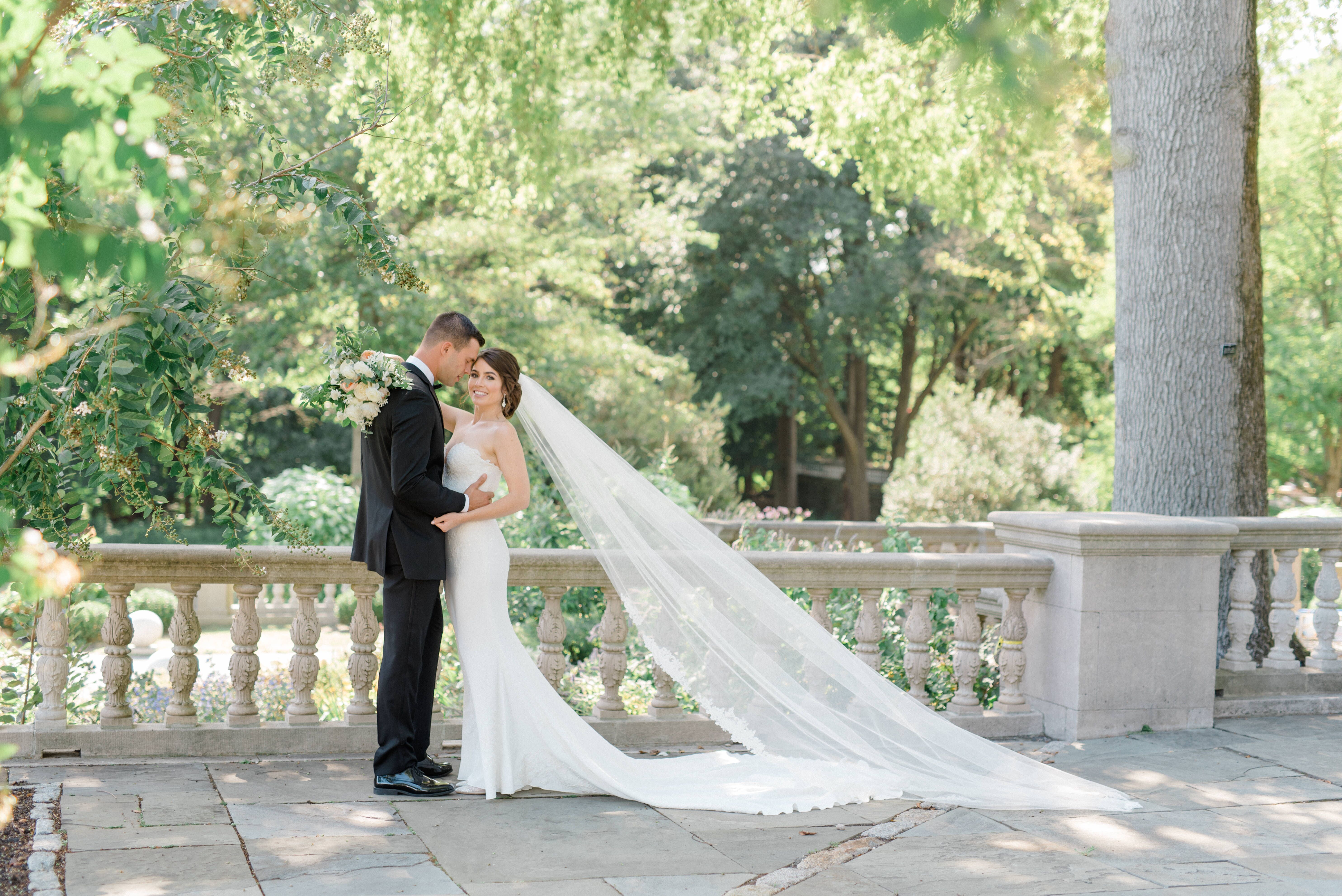 Wedding venue by Curtis Arboretum in Wyncote, PA