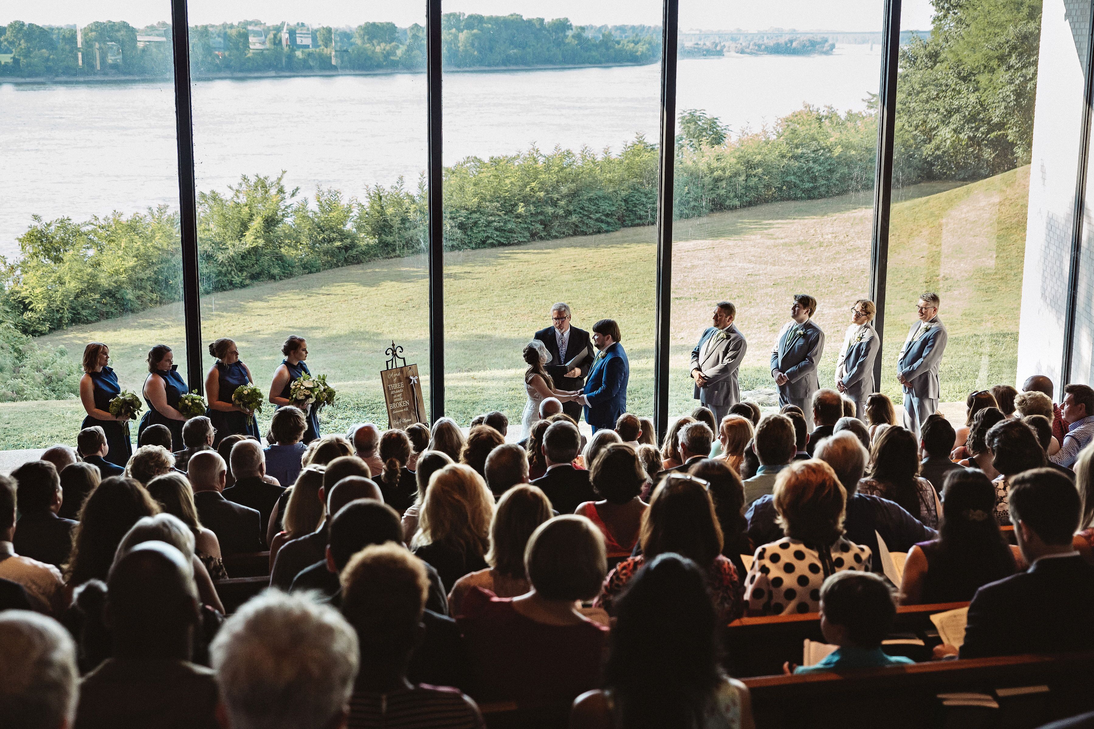 Wedding venue by The Church of the River in Memphis, TN