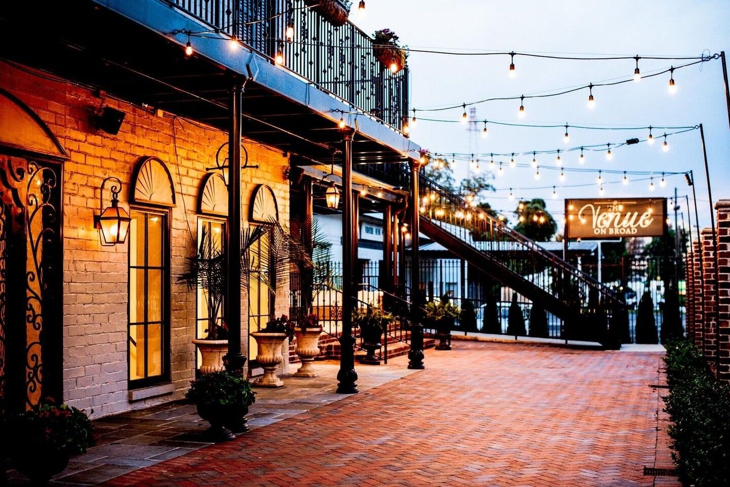 Wedding venue by The Venue on Broad & The Veranda in Athens, GA