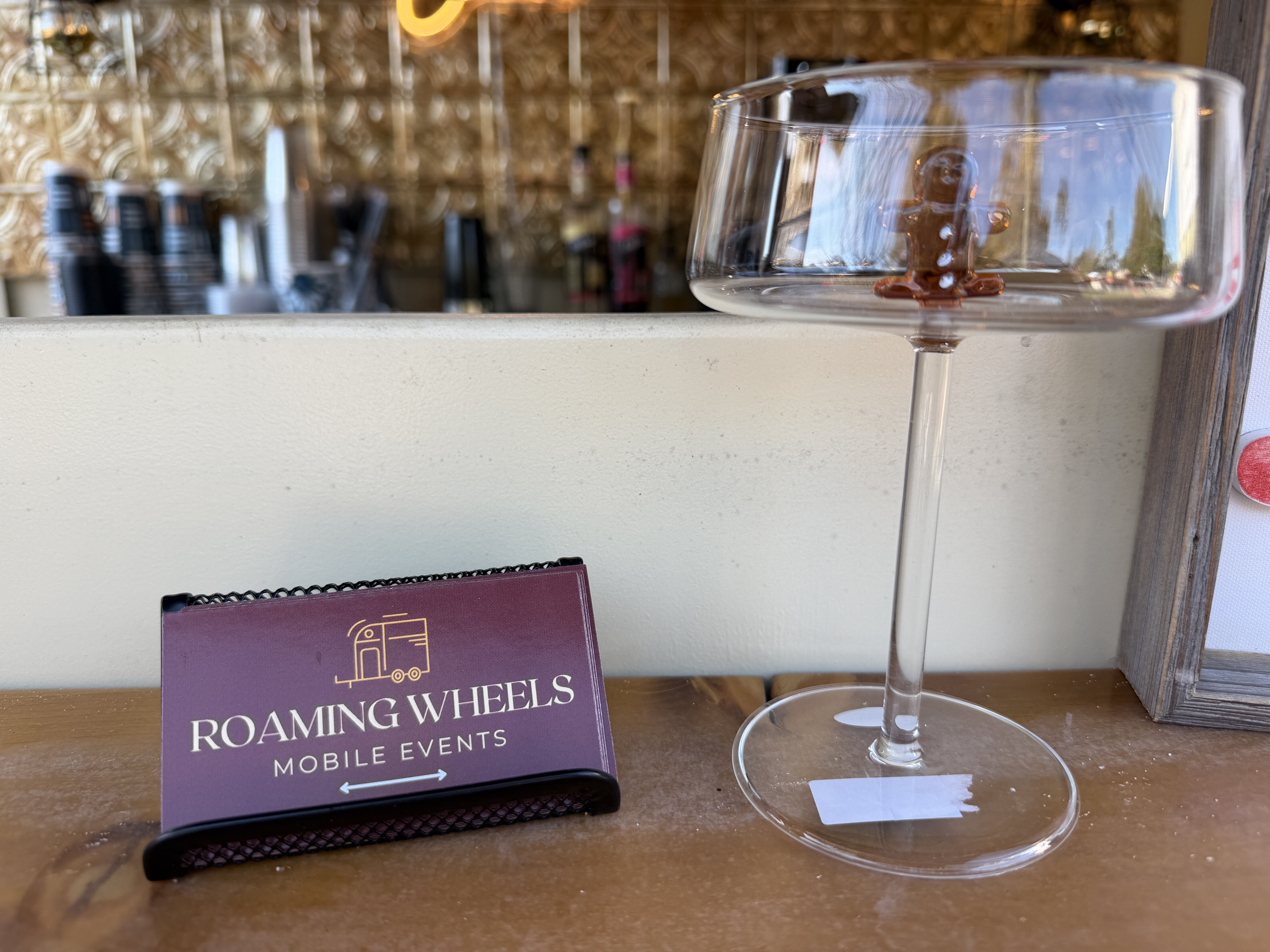 Wedding specialty vendors by Roaming wheels mobile bar in Conway, SC