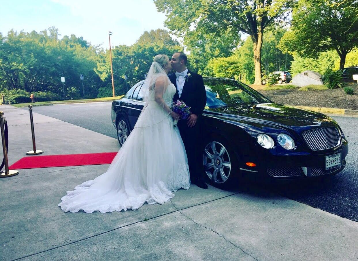 Wedding transportation by Cierge Luxury in Baltimore, MD