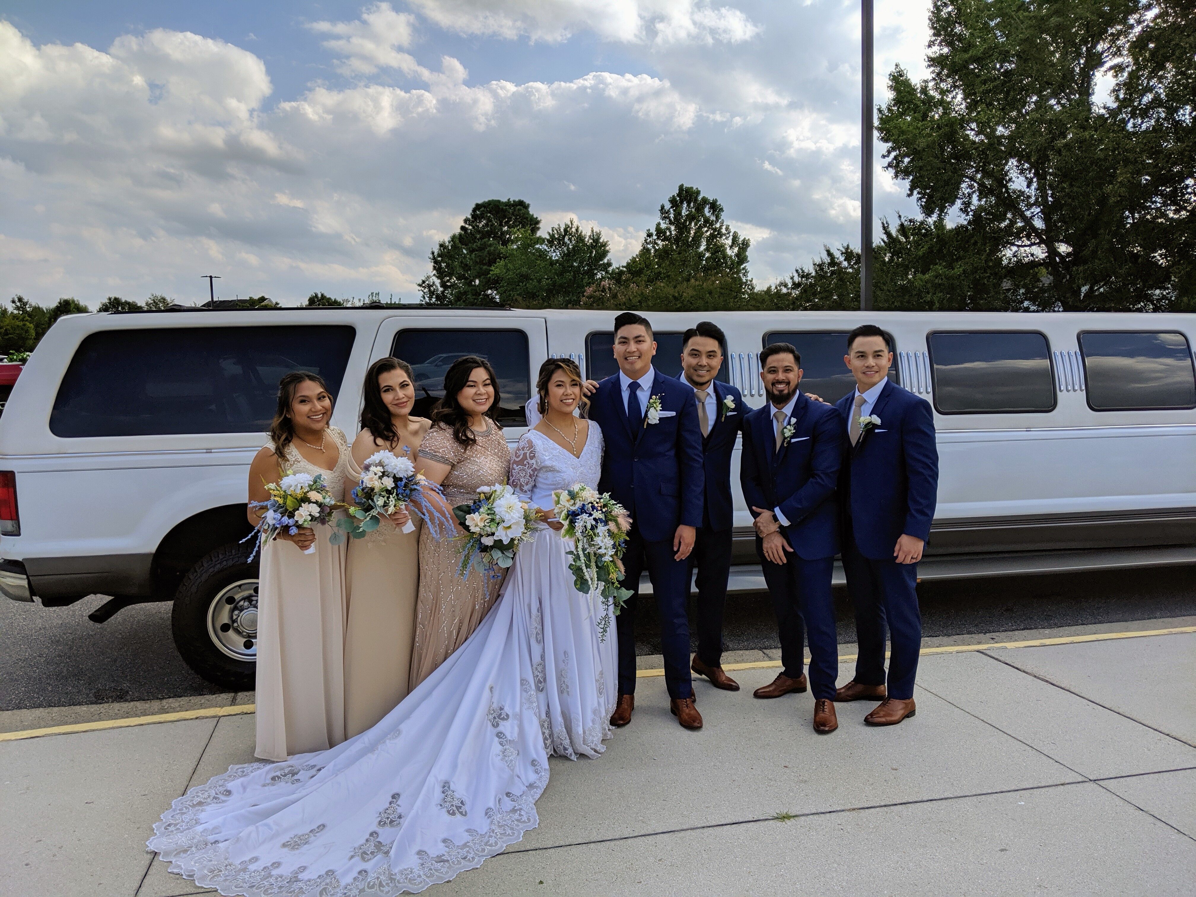 Wedding transportation by Dominion Limo in Virginia Beach, VA