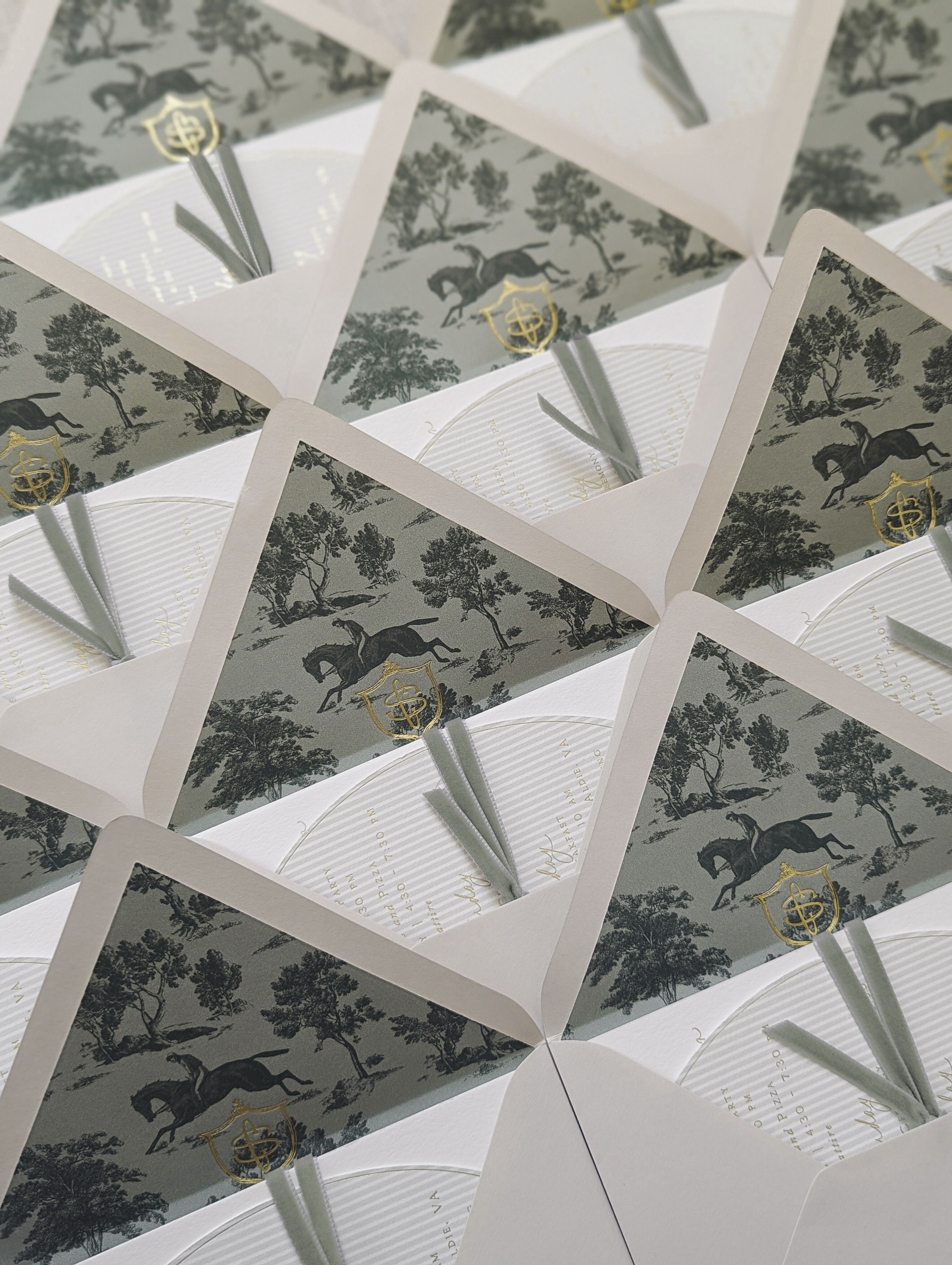 Wedding invitations by Knot & Hound in Baltimore, MD