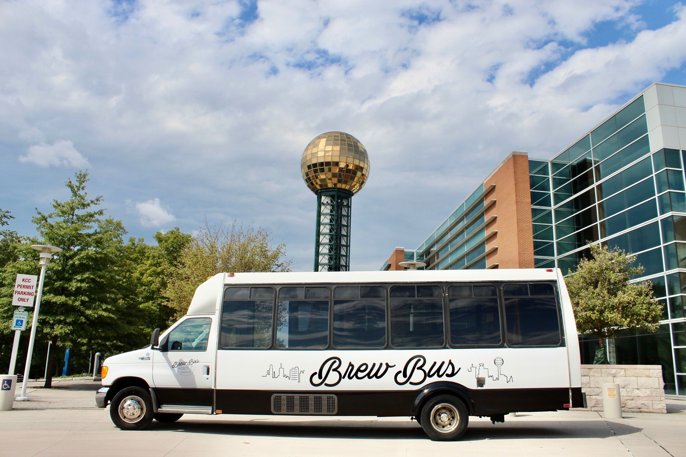 Wedding transportation by Brew Bus Knoxville in Knoxville, TN