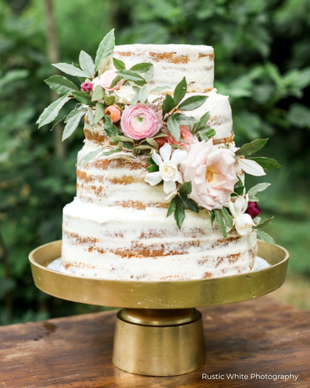 Wedding bakery by Cecilia's Cake Shop in Athens, GA