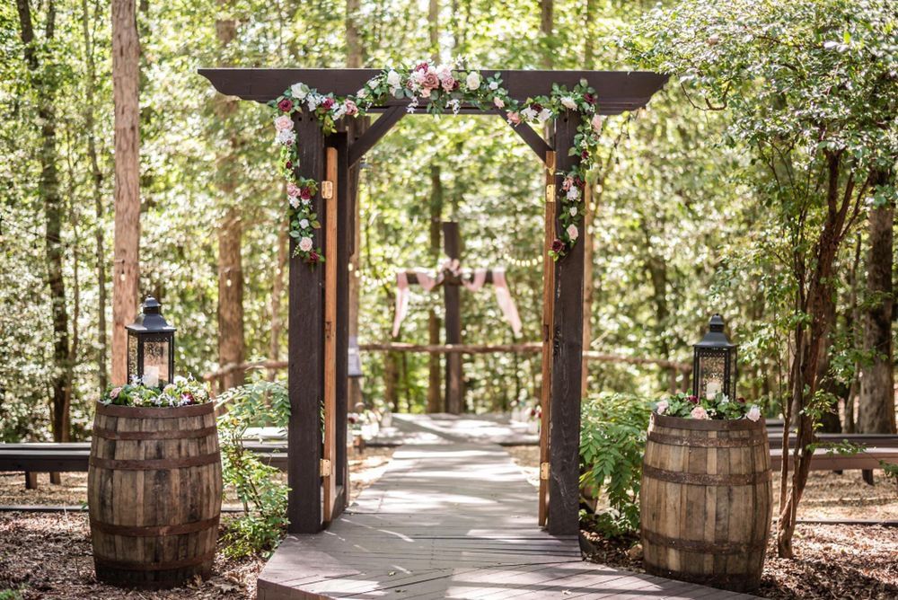 Wedding venue by Bent Creek Farm in Belton, SC