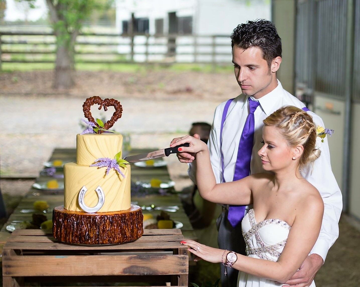 Wedding bakery by Sussy's Cakes in Fairfax, VA