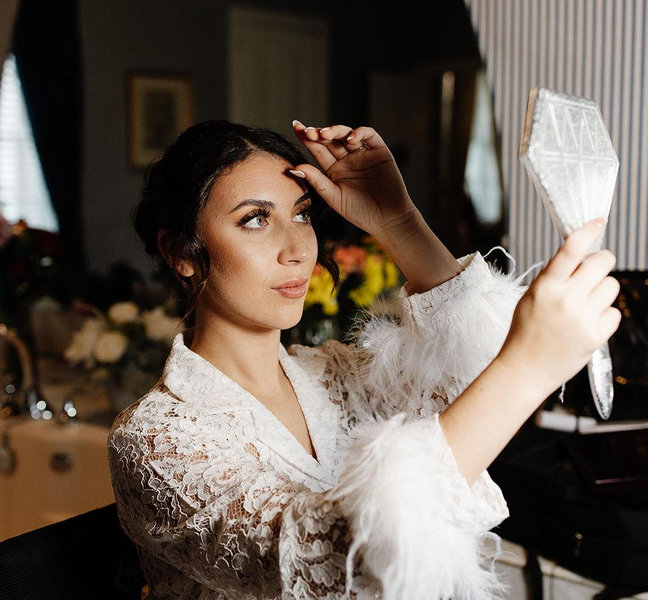 Wedding hair & makeup by KC Artistry in Crofton, MD