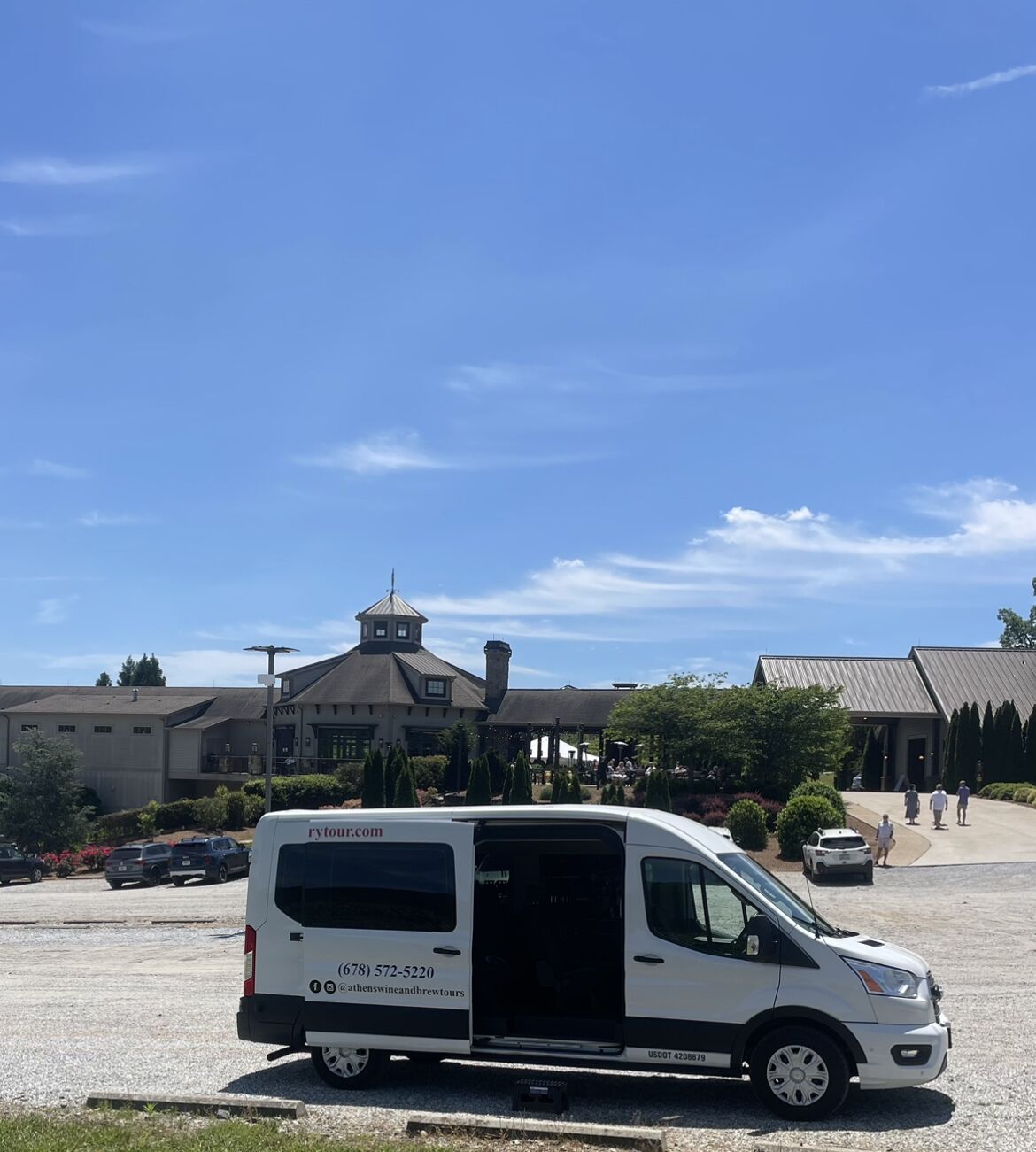 Wedding transportation by Athens Wine & Brew Tours in Athens, GA