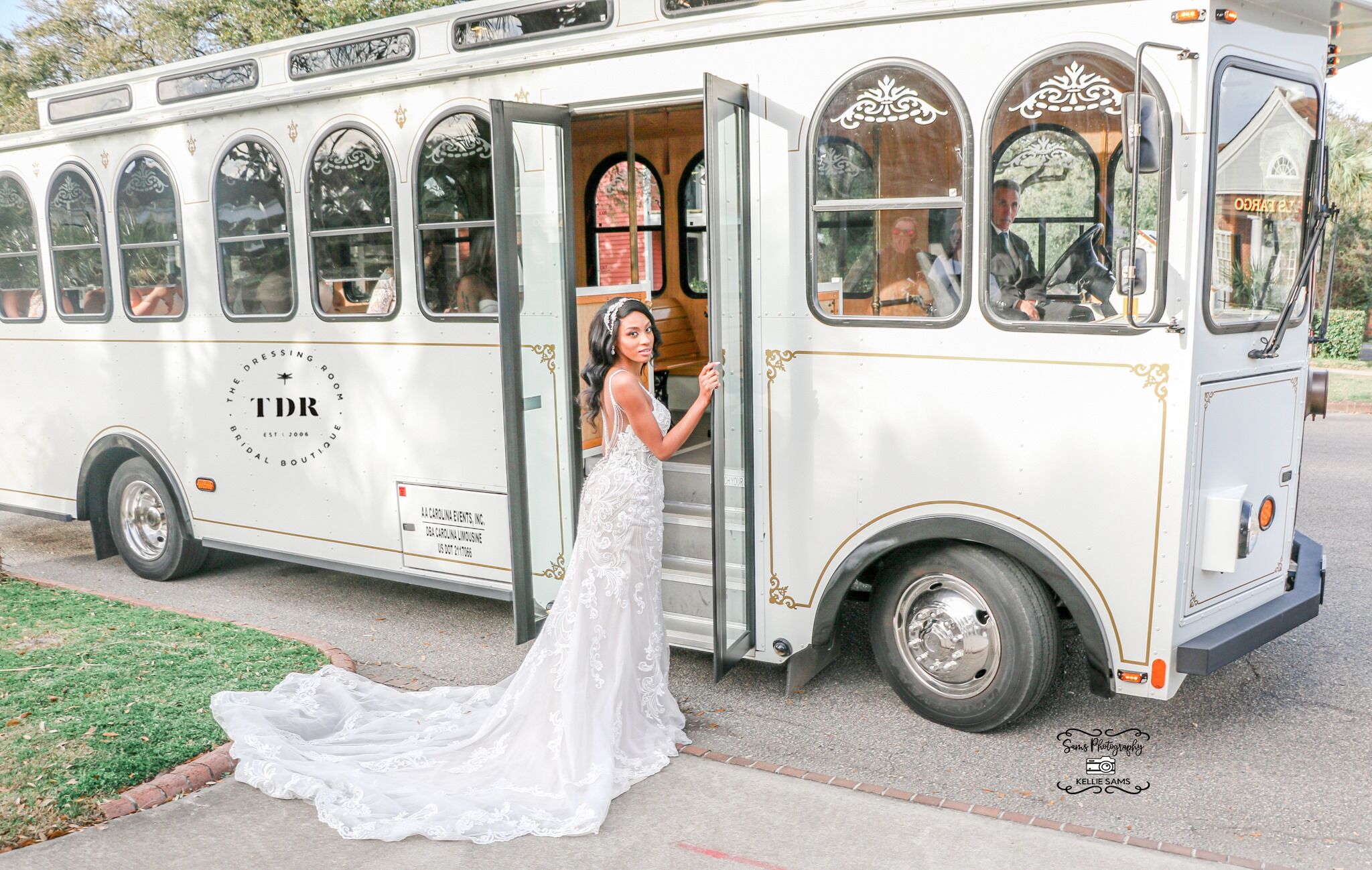 Wedding transportation by Carolina Limousine in Wilmington, NC