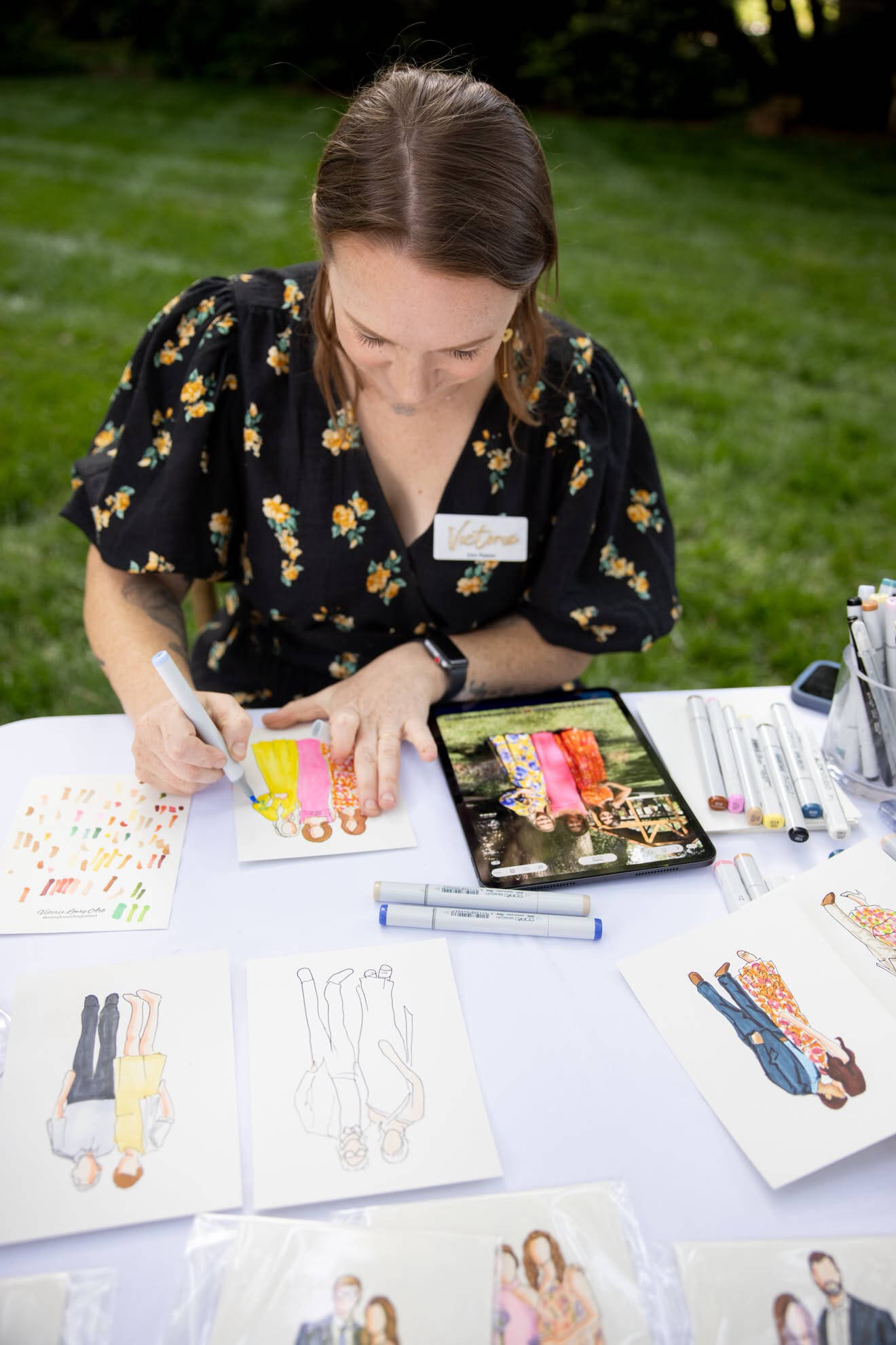 Wedding specialty vendors by Triangle Wedding Painter in Wake Forest, NC
