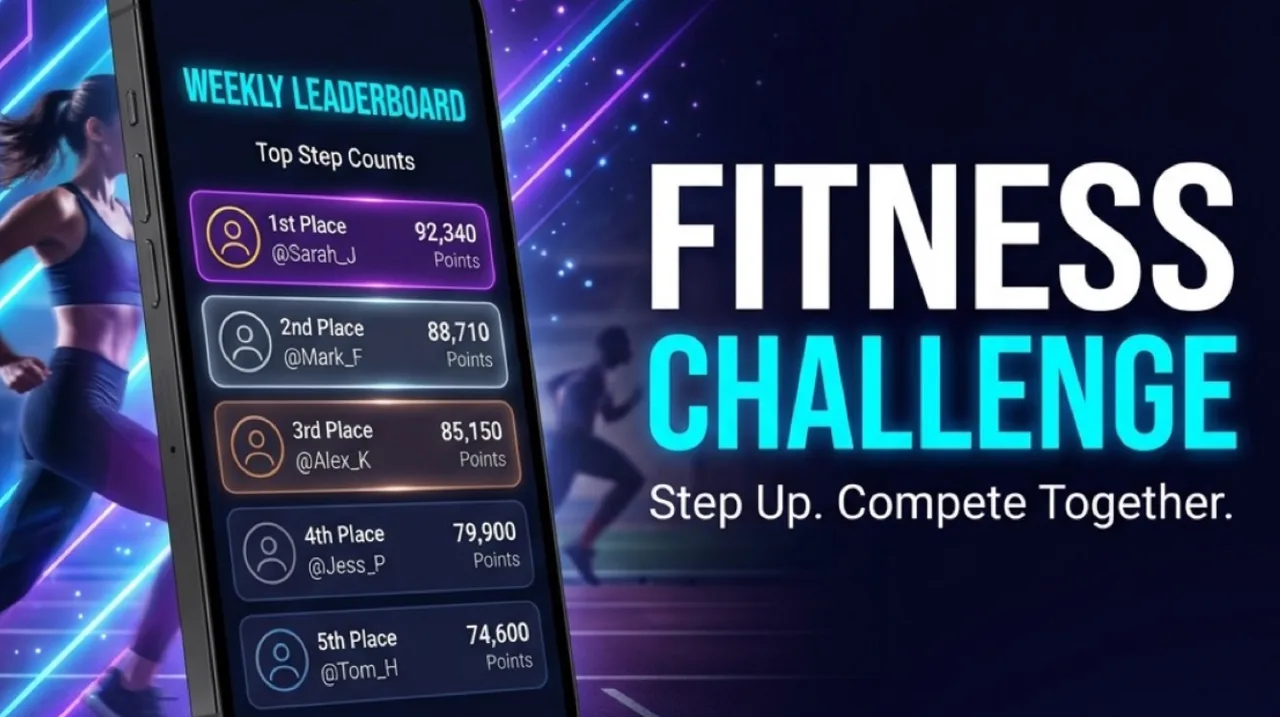 Fitness Challenge: Step Tracker & Competition App preview