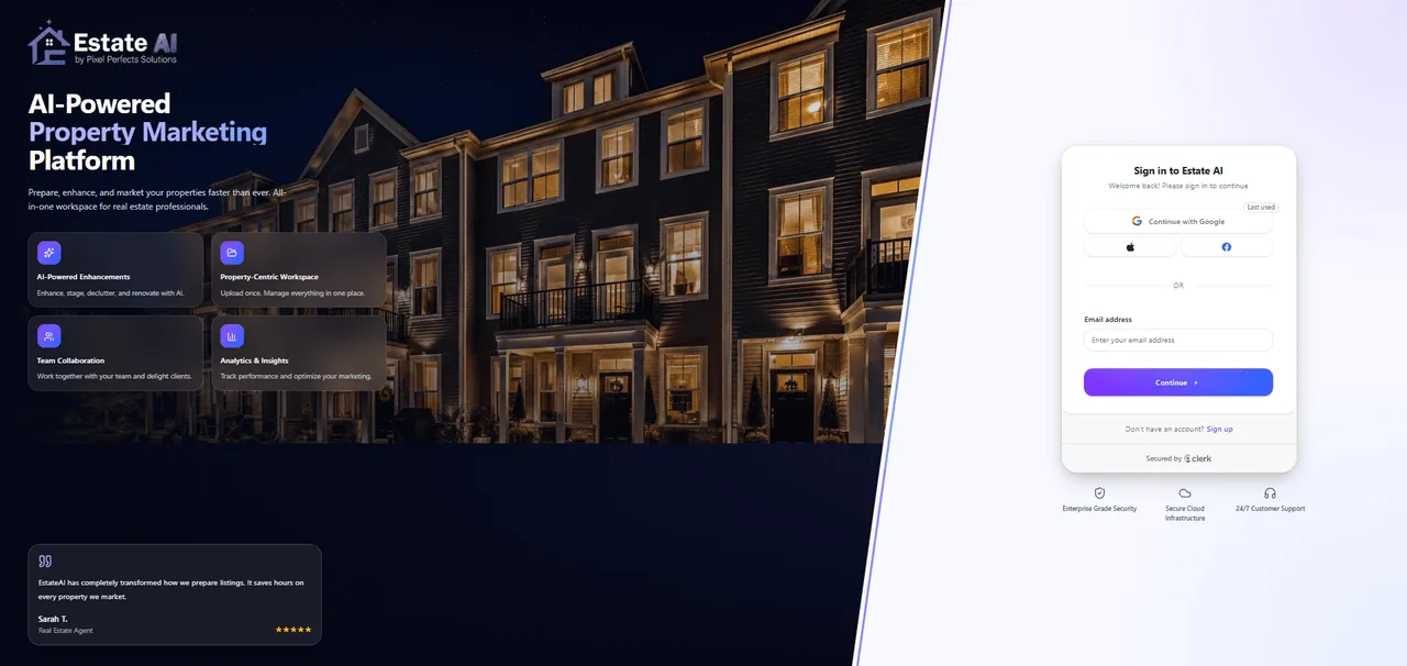 EstateAI: Streamlined Property Marketing for Real Estate preview
