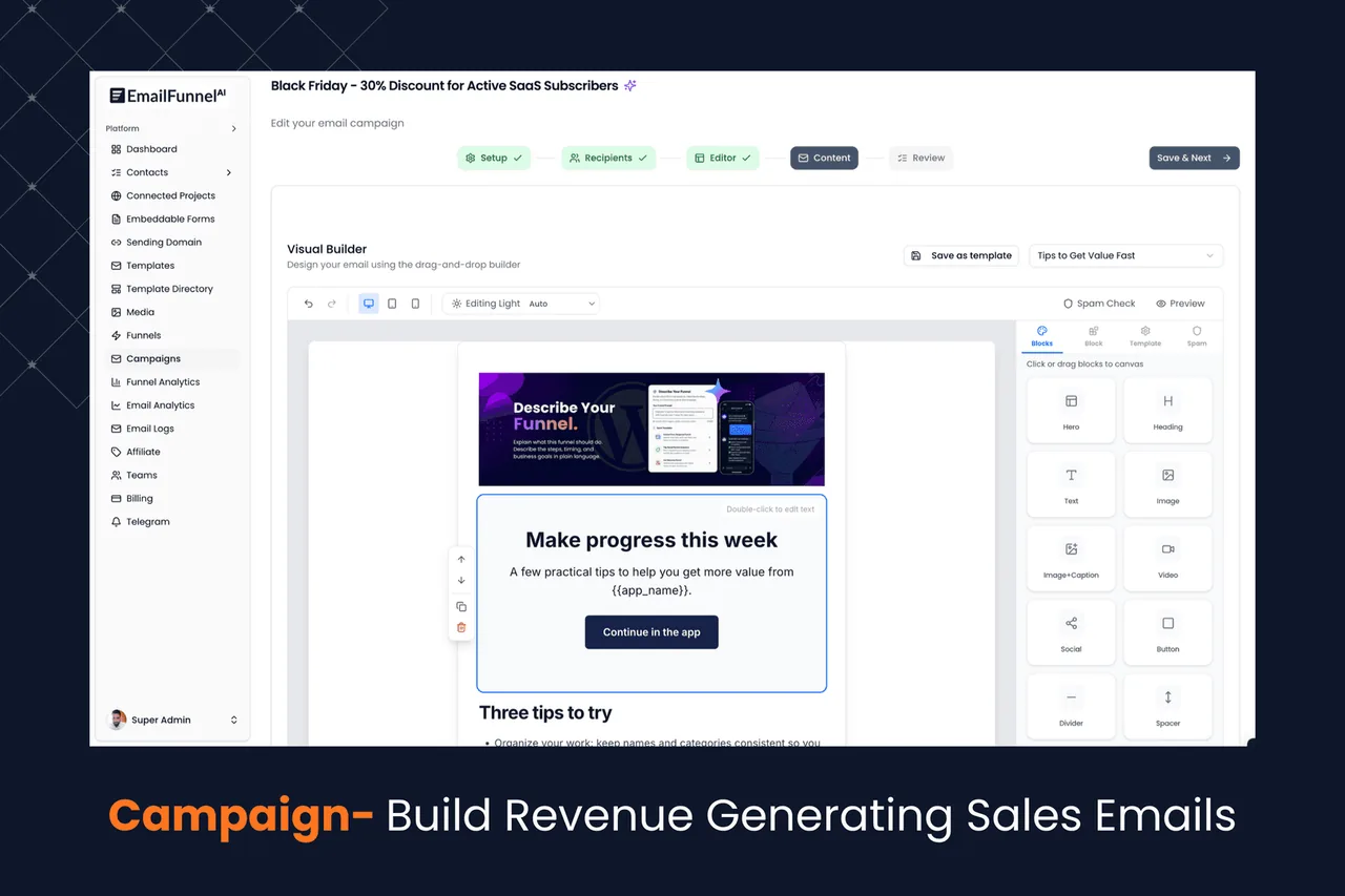 AI-Powered Email Funnel Automation